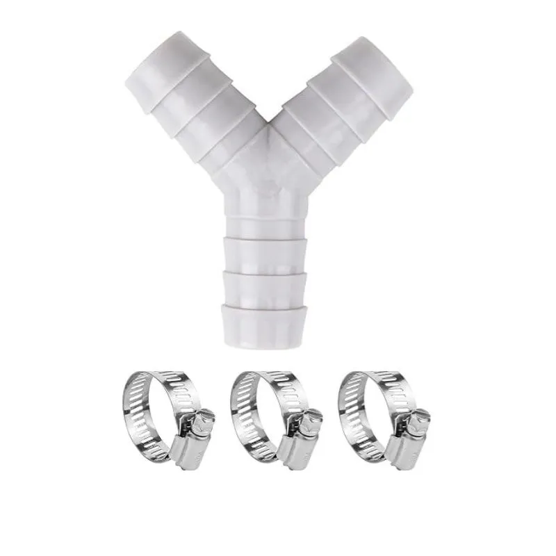 19mm Drain Hoses Y-type Water Pipe Connector
