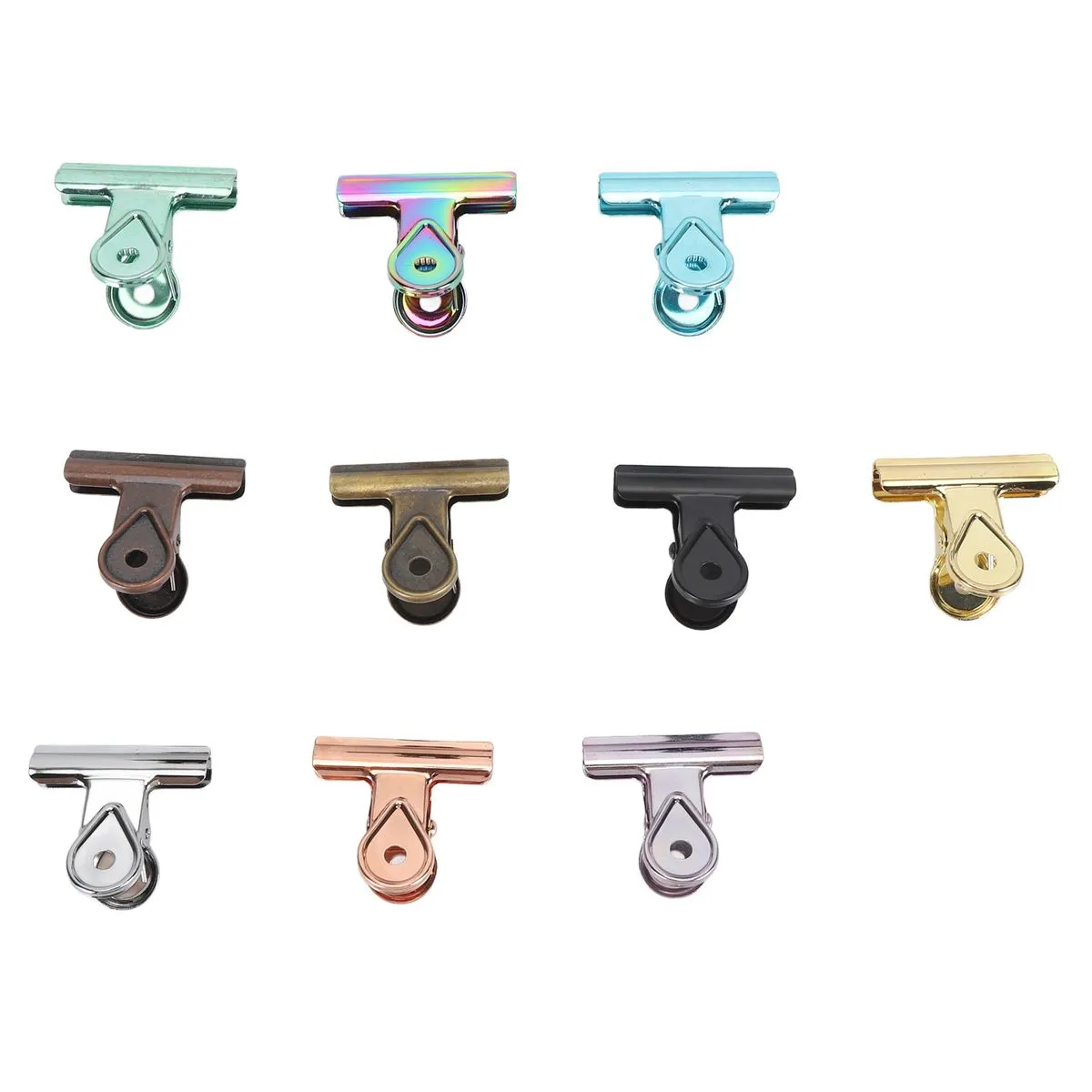 Rustproof Metal Hinge Clips Compatible with Photos