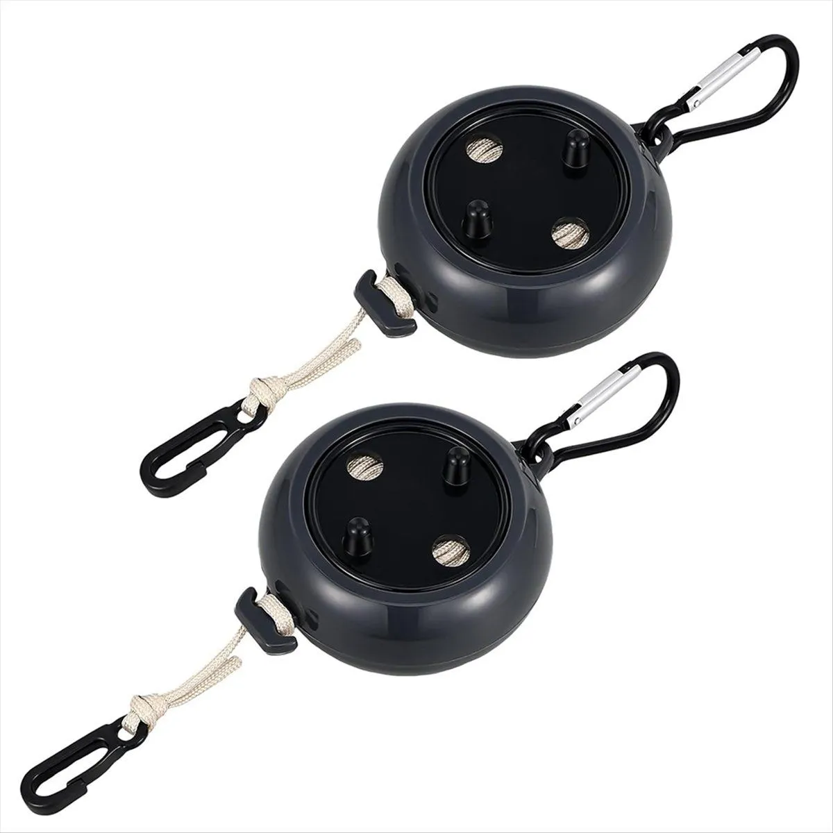 2 Pcs Tree Stand Gear Hoist 29.5 Ft Retractable Bow & Gear Hoist