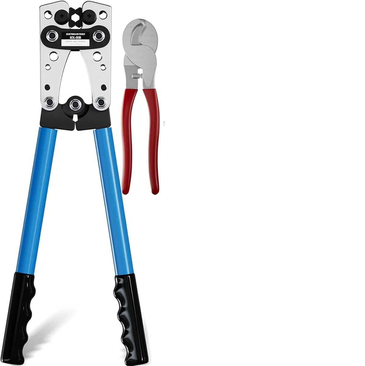 Battery Cable Crimping Tool Kit with 60 Terminals