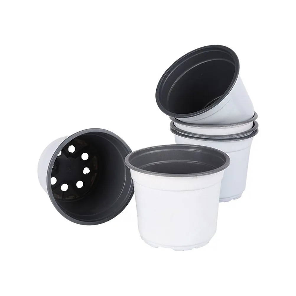 75 Pieces Plastic Nursery Pots For Plants