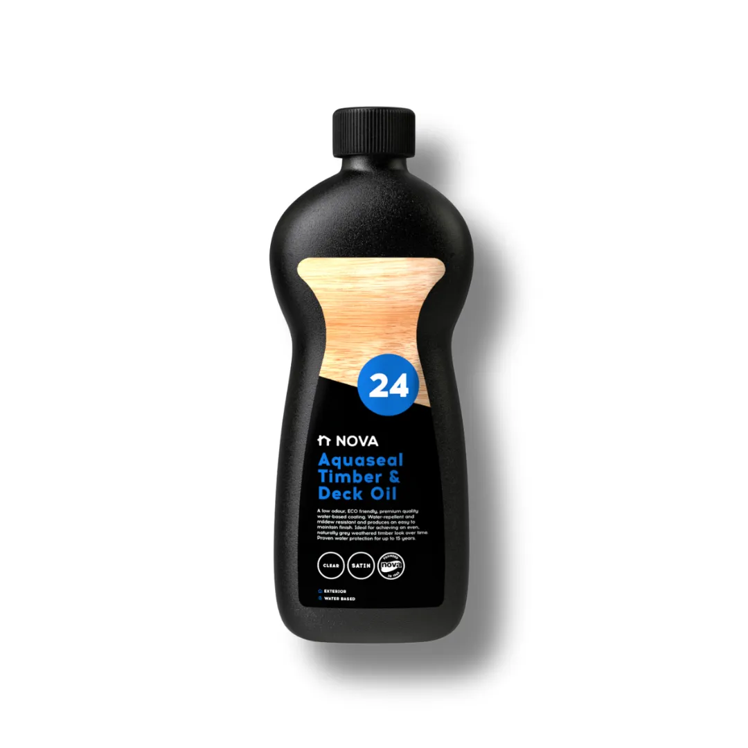 Nova 24 Aquaseal Timber & Deck Oil - 500ml