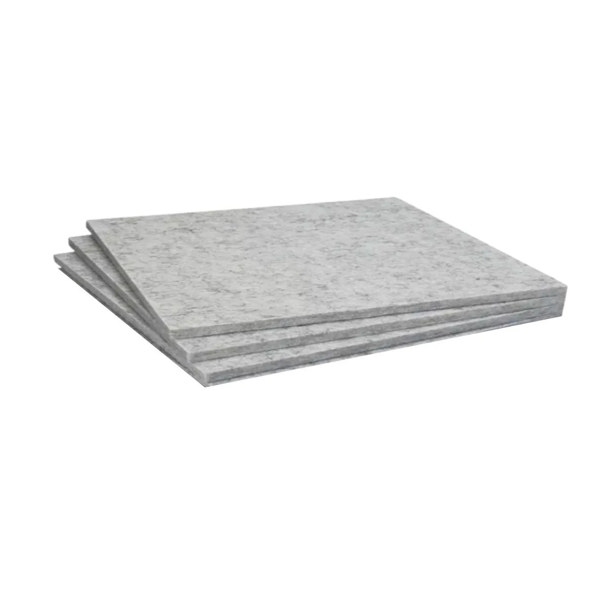 Acoustic Panels Echo-Less Polyester Fibre+ Light Grey 60×30cm (Pack of 3)
