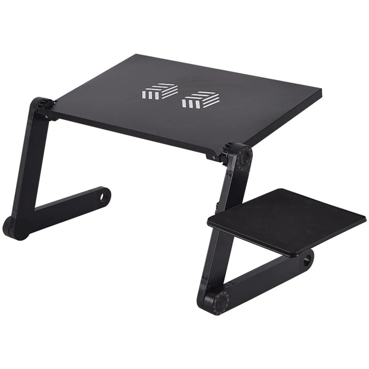 Adjustable Lap Desk Lap Stand, Portable Laptop Desk Ergonomic Table Stand - Black