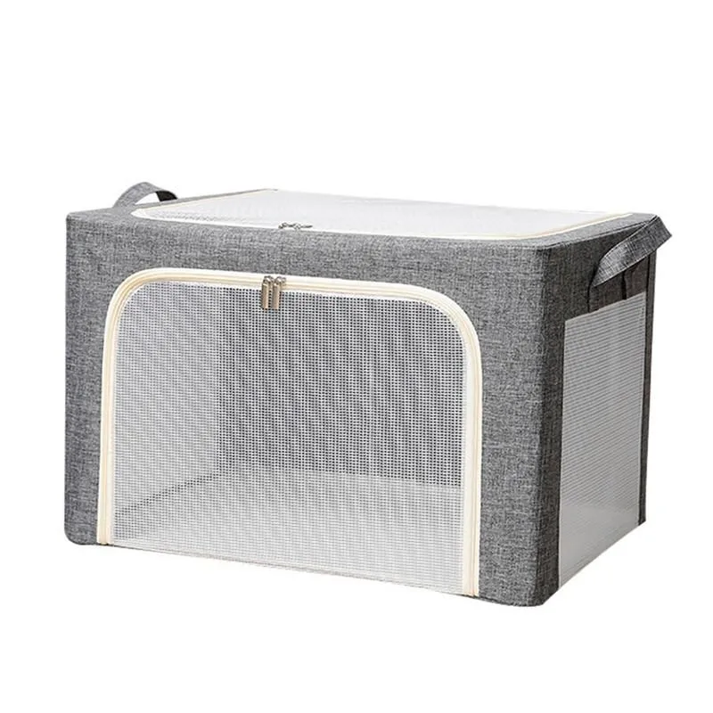 Large Capacity Storage Container Clothing Storage Organizers with Transpar