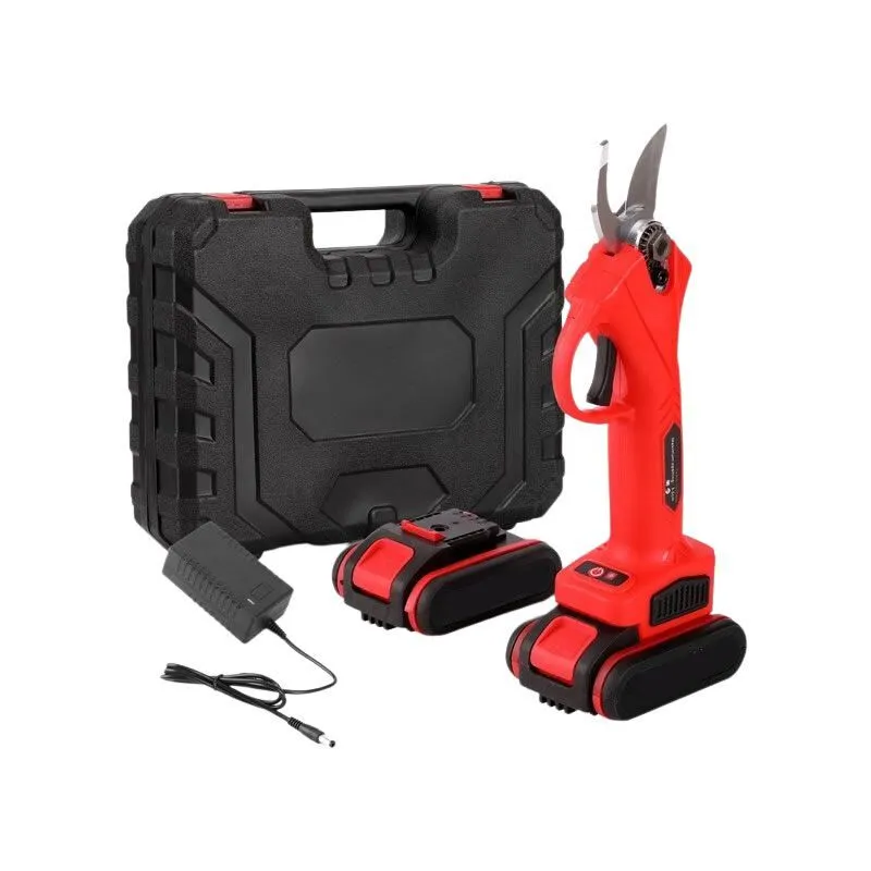 Electric Pruning Shears With 2 Battries
