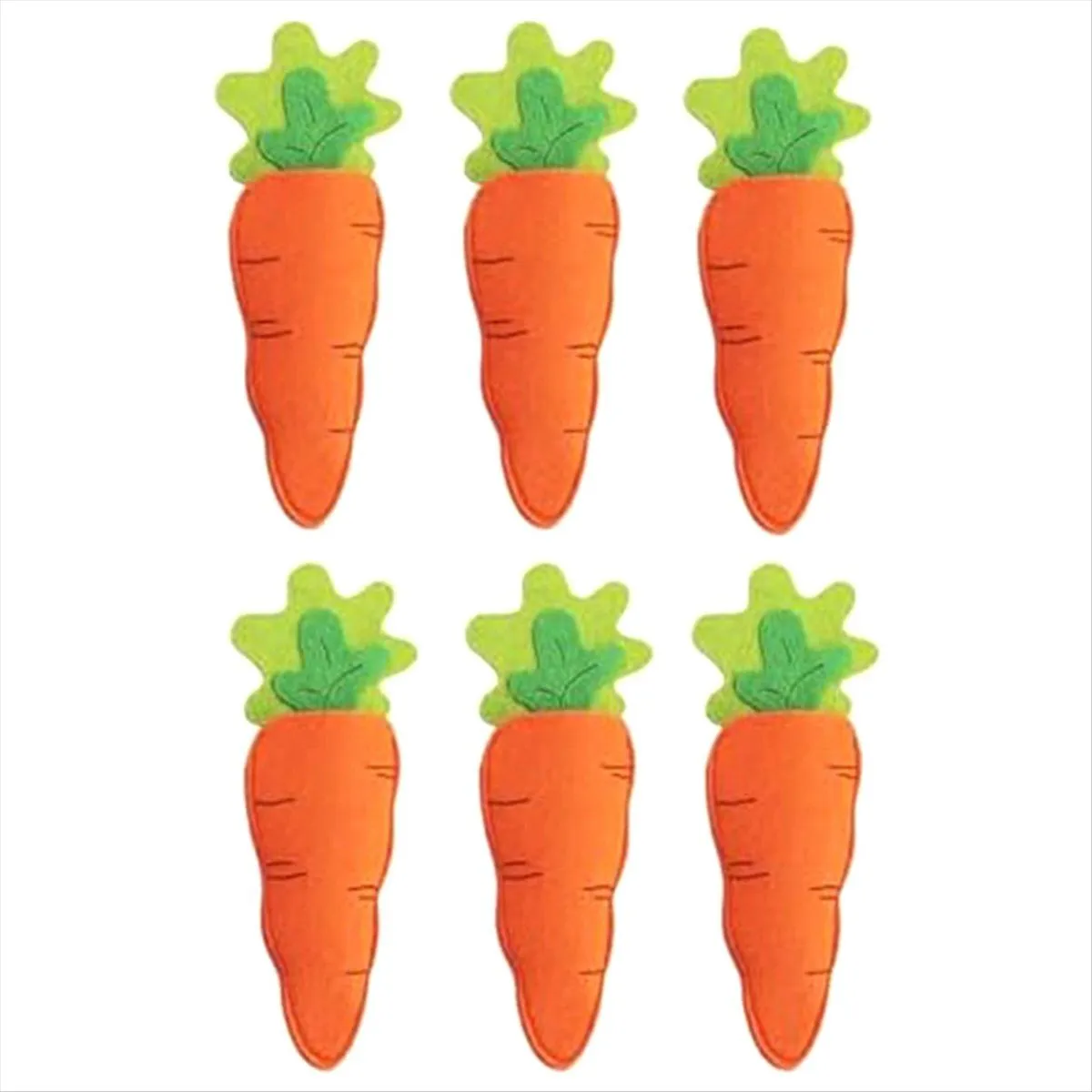 6 Pcs Easter Tableware Utensil Holder Easter Table Decoration for Fork