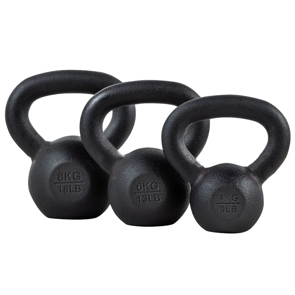 i-Fitness Cast Iron Kettlebells (Single)