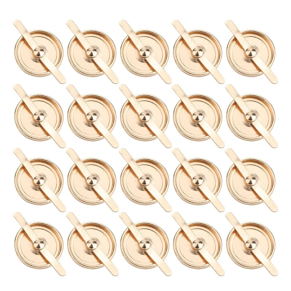 Pearl Clip Buttons 20mm Compatible with DIY Crafts