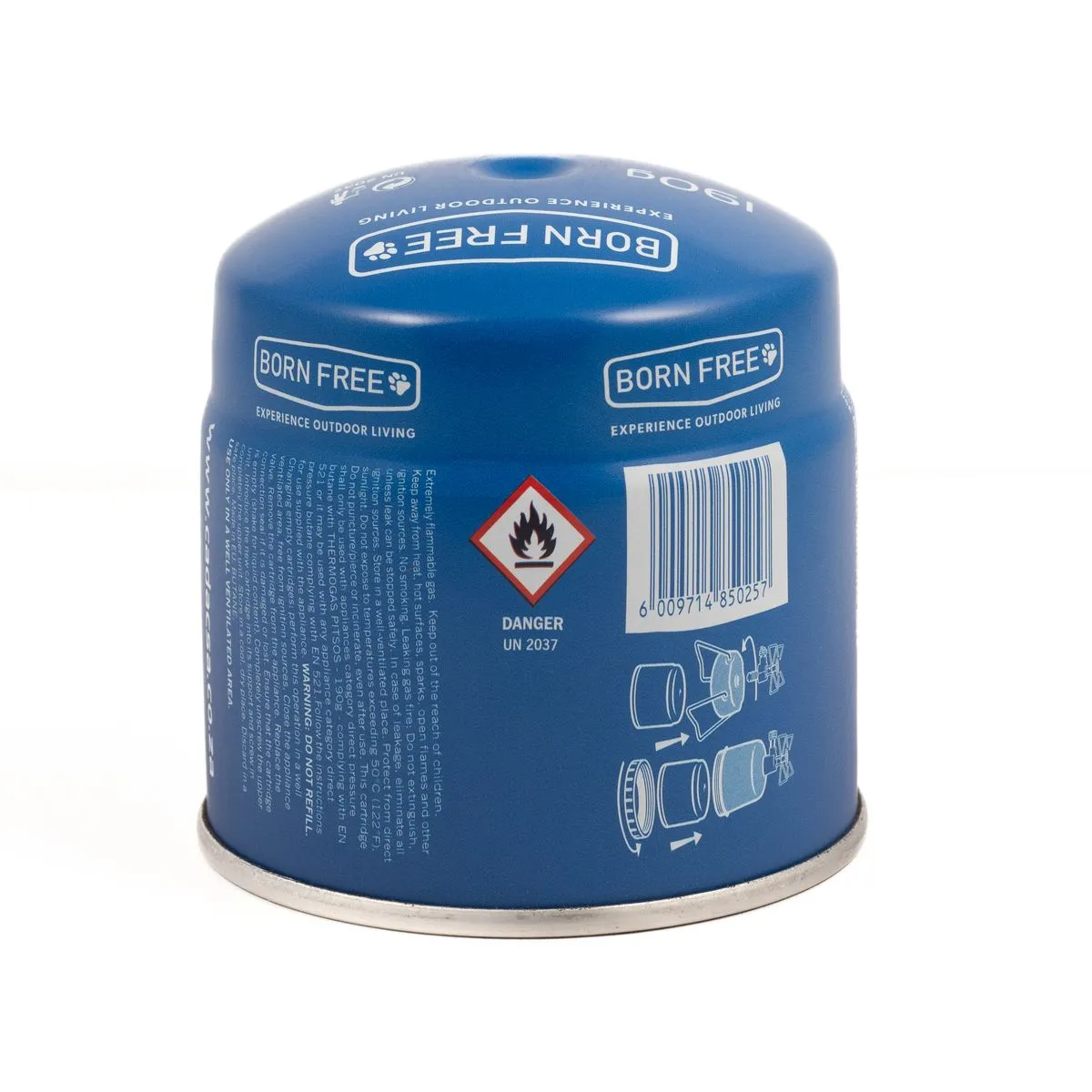 Born Free - 190gr Piercable Gas Cartridge