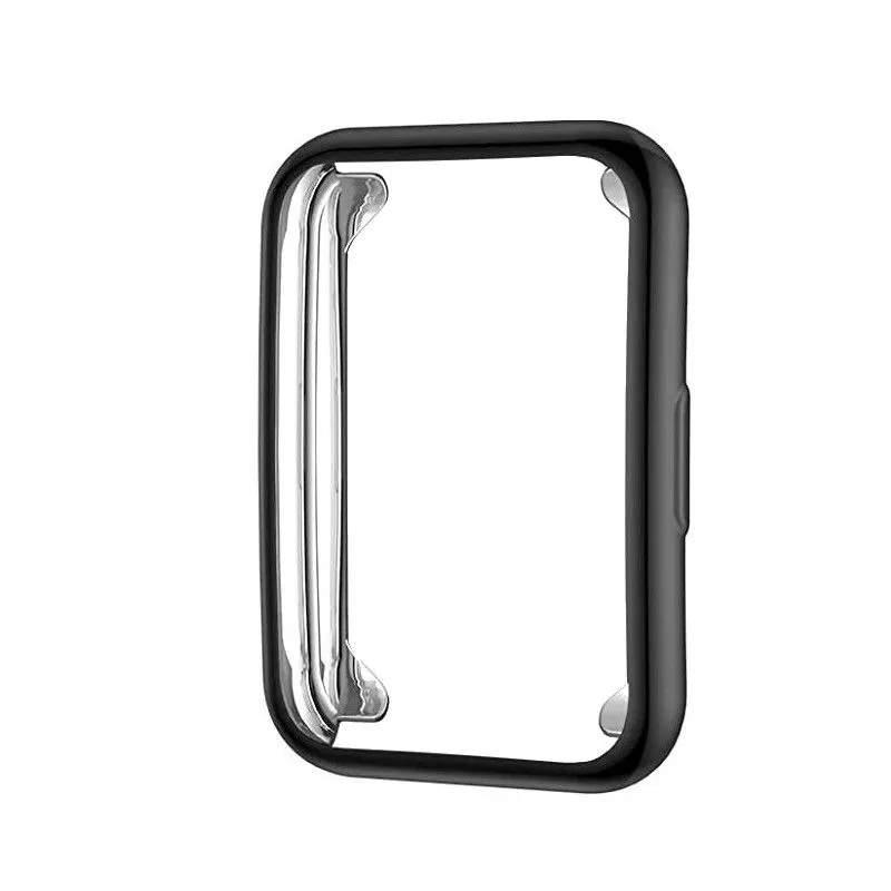 Protective Case & Screen Protector compatible with Huawei Watch Fit 1 - Black