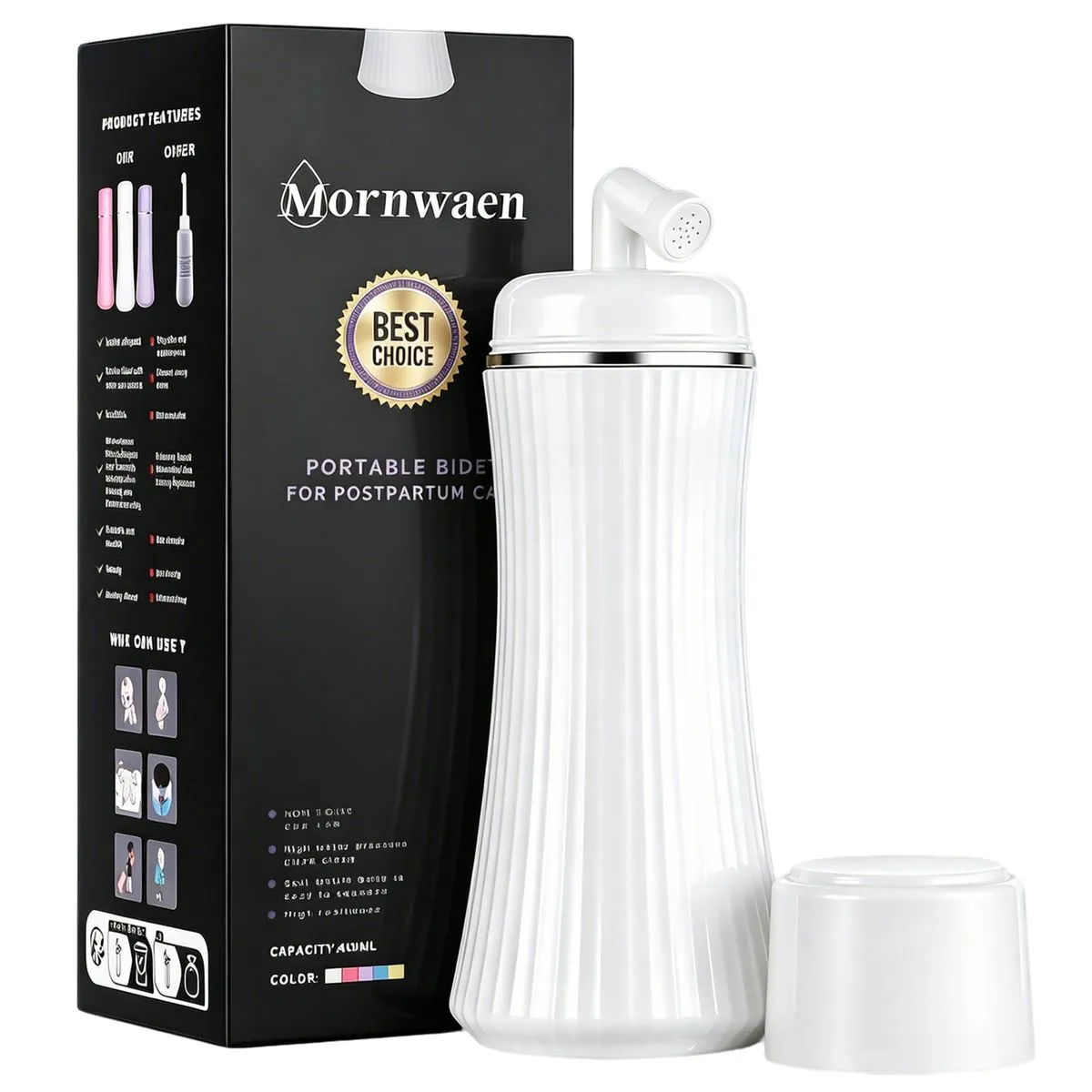 Bidet Bottle Portable,Leakproof for Postpartum &Baby Care,400ML