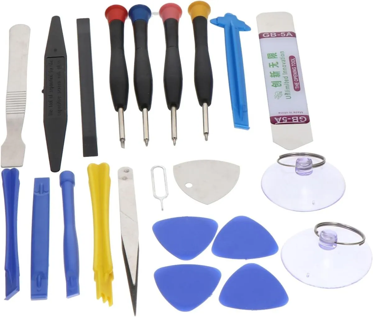 Phone Screen Repair Kit with Opening & Precision Screwdriver