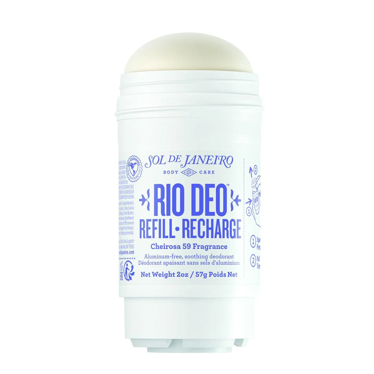 Sol de Janeiro Rio Deo Aluminum-Free Deodorant Cheirosa 59 Refill