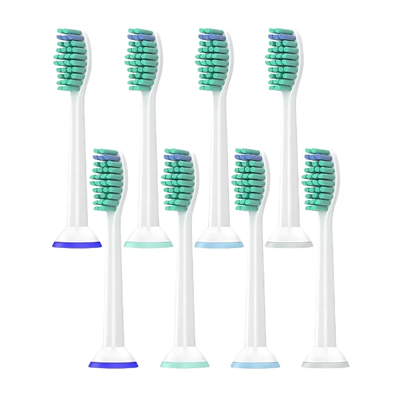 8 Replacement Toothbrush Heads, Compatible with Philips Sonicare