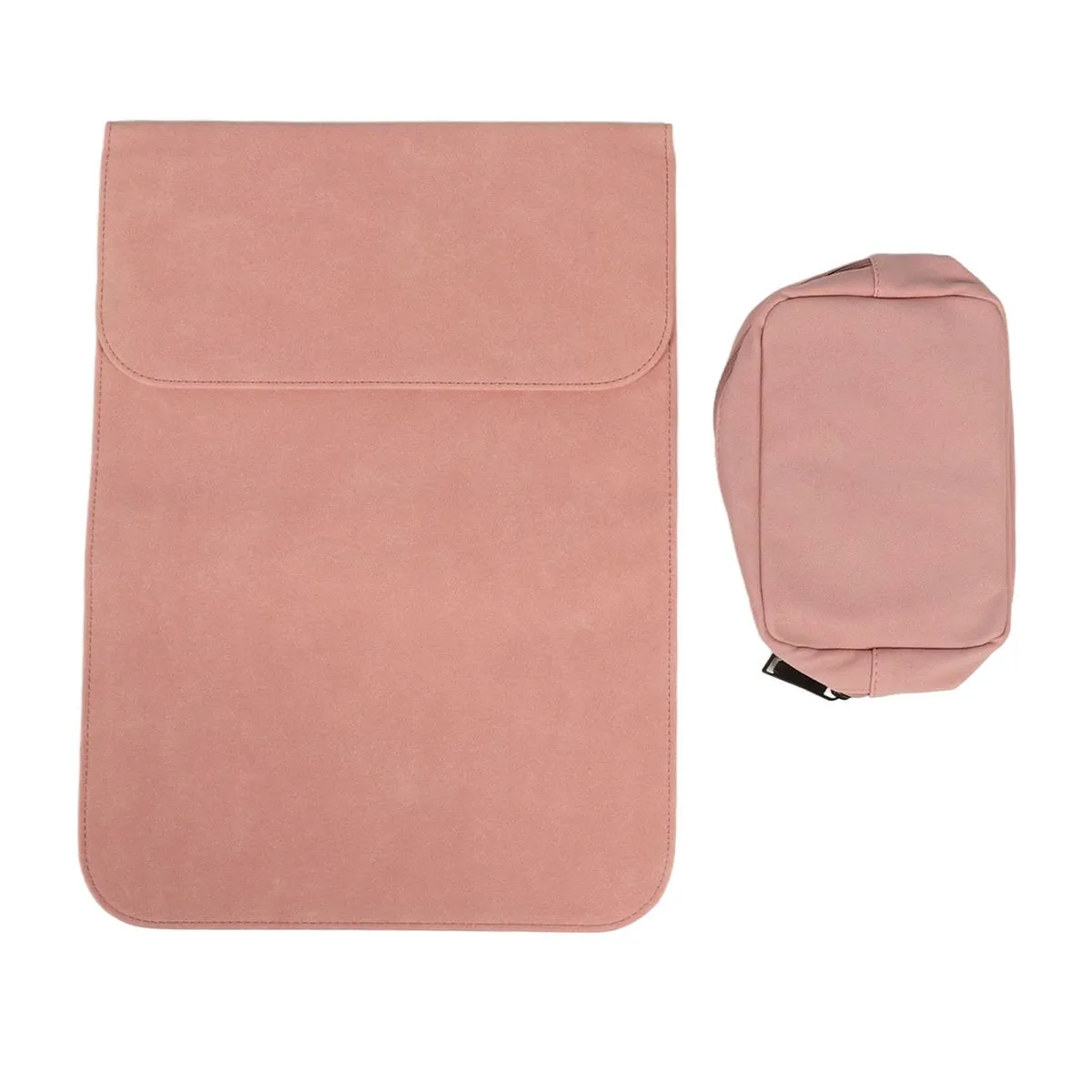 Laptop Sleeve Case PU Leather for 14.1in to 15.4in Laptops