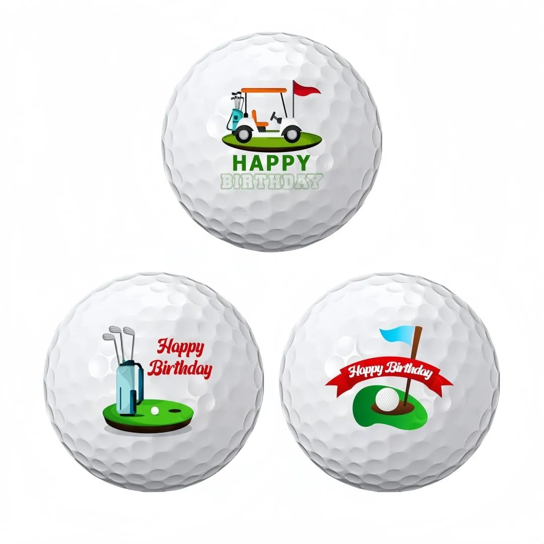 Kingdushi Golf Ball Gift Set, Funny Novelty Golfer Present For Birthday