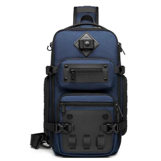 High Capacity Waterproof Sports Bag-Blue