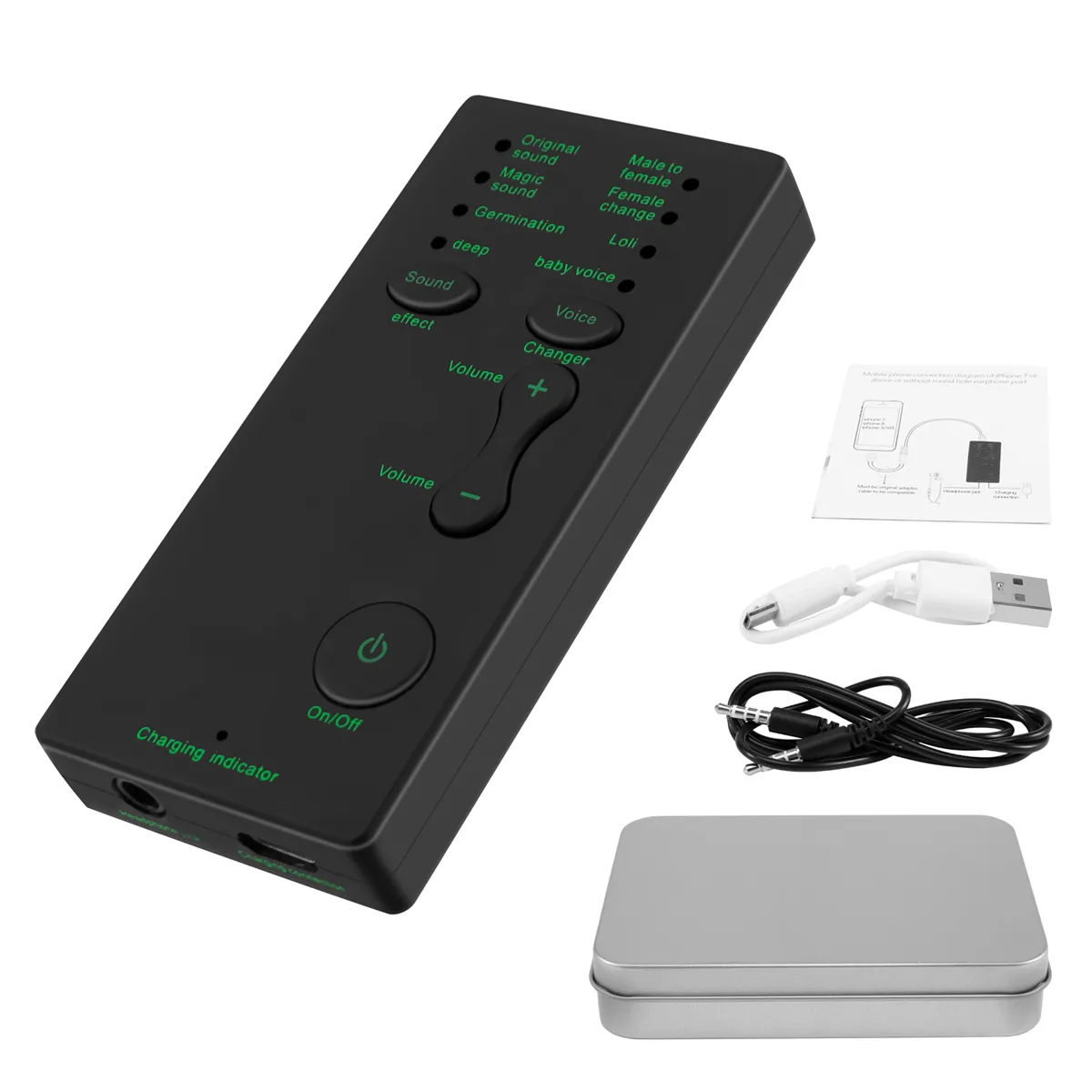 Voice Changer 7 Different Sound Changes Device for Computer