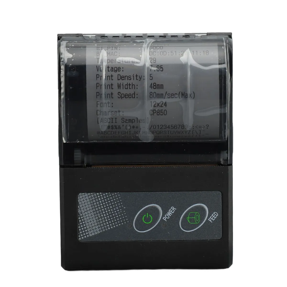 58mm BT Receipt Printer, Portable Label Maker