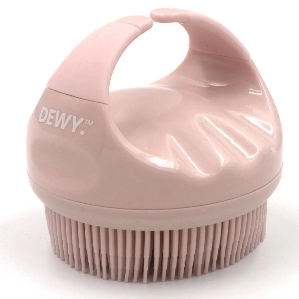 Dewy – Gentle Body Brush / Soft Silicone Bath & Shower Exfoliator - Pink
