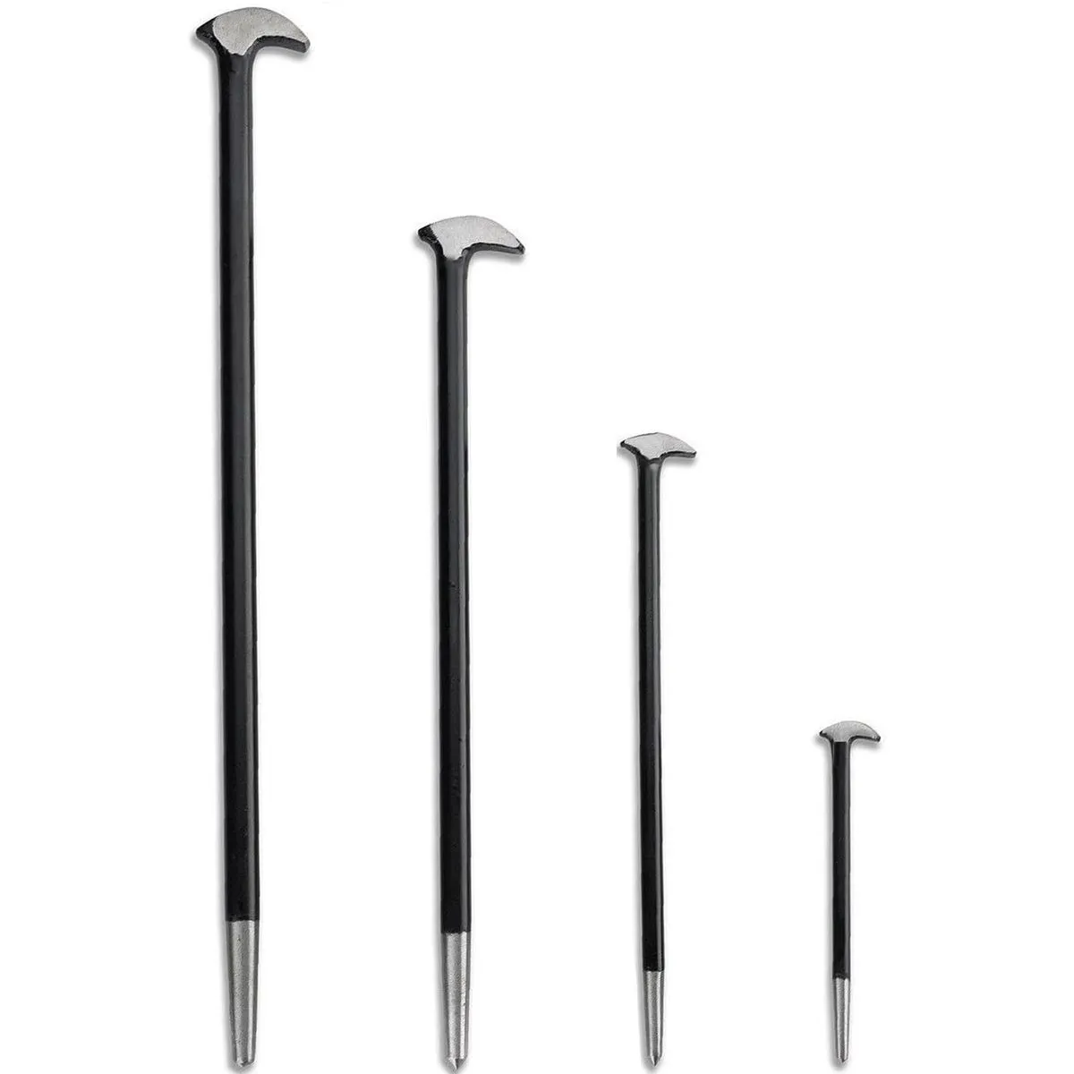 4pcs round bar Pry Bar,Disassembly tool for round bar and pry bar