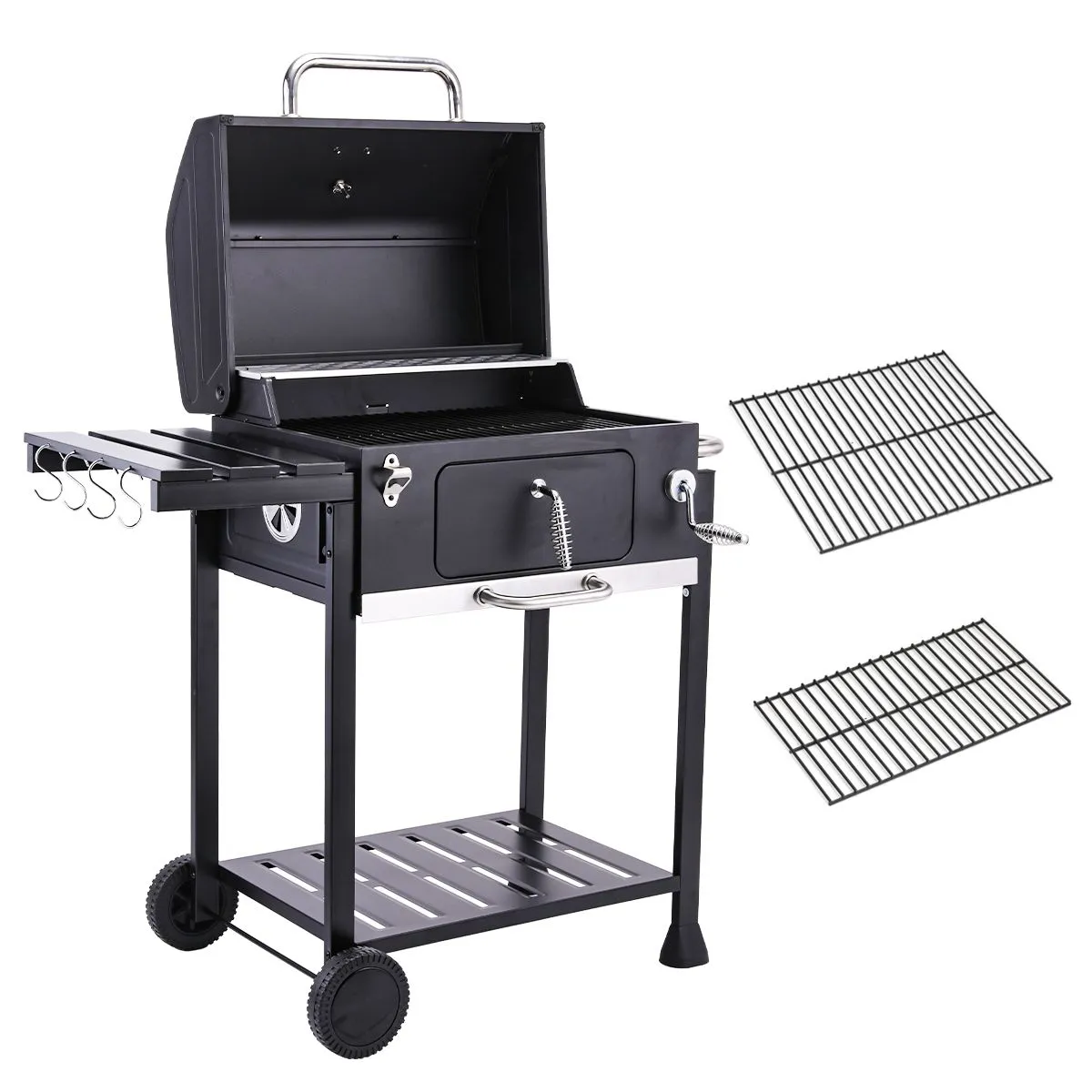 MIkaco Outdoor BBQ Charcoal Braai Grill