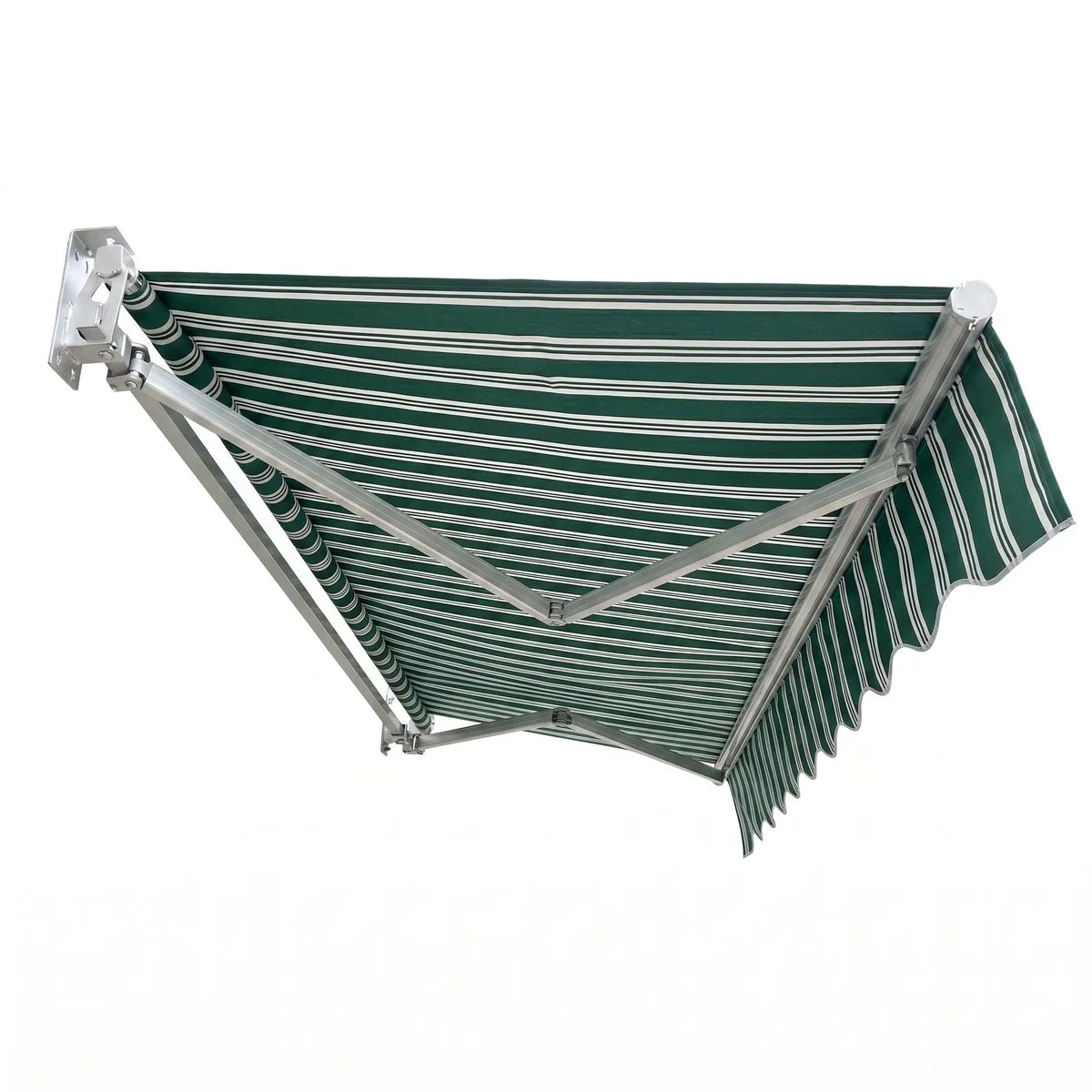 Manual Retractable Awning (2m x 1.5m) - Green