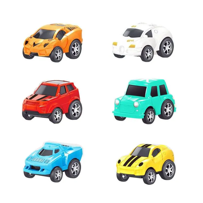 Mini Pull Back Car Boy Racing Set - 6pcs