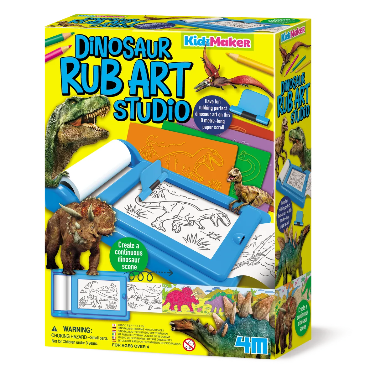 KidzMaker/Dinosaur Rub Art Studio