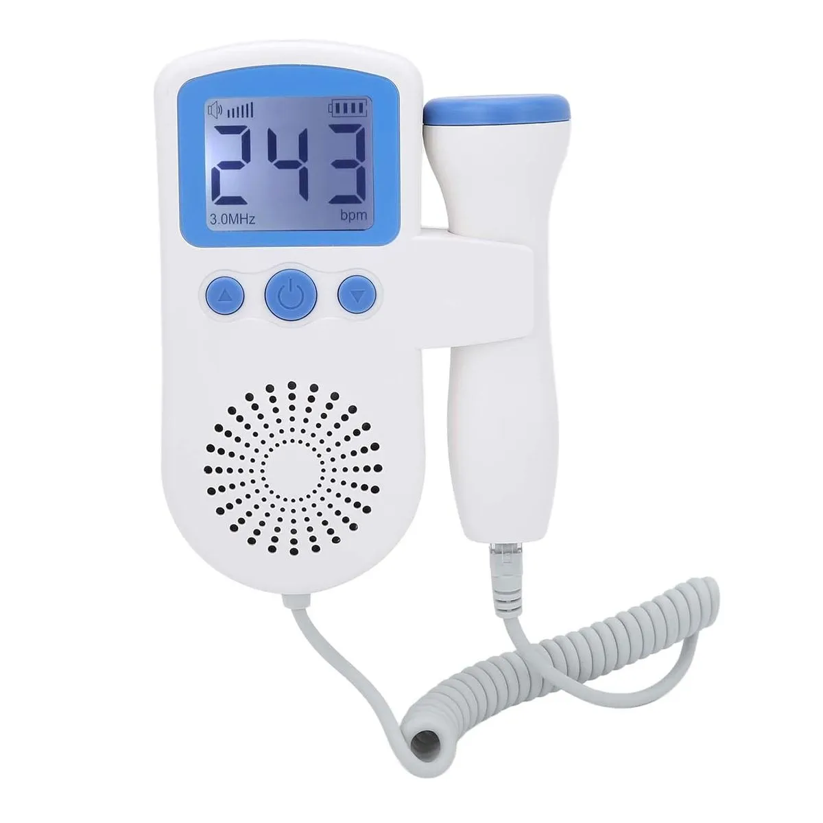 Fetal Doppler Heart Rate Monitor - Blue