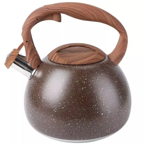 Mate Color Wistle Kettle - Brown