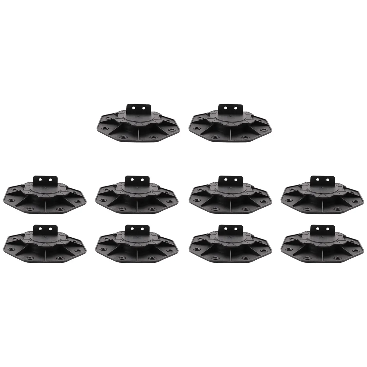 18-30mm Adjustable Feet Deck Bearing for Deck Substructure Ceramic