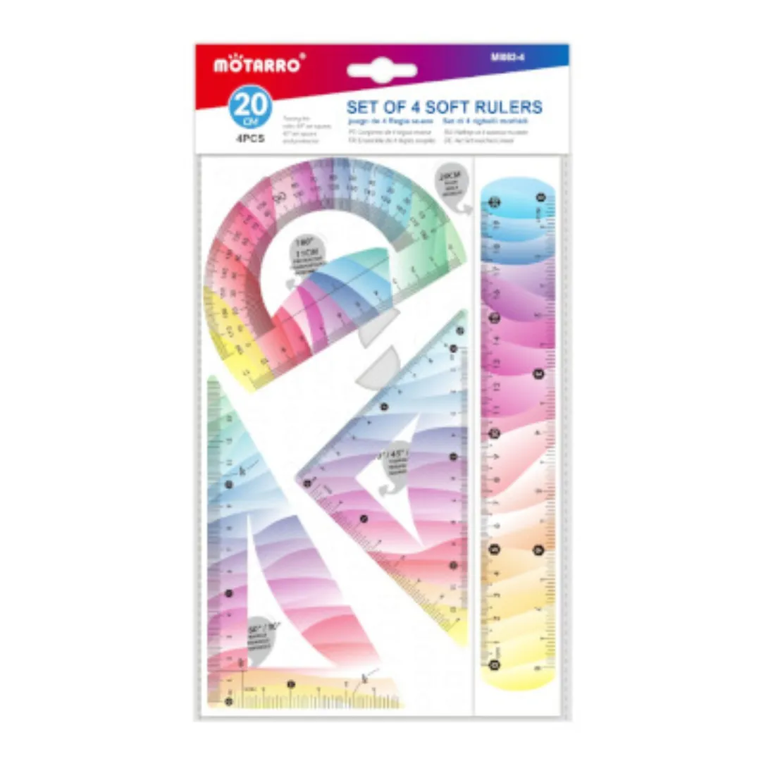Motarro Soft Ruler 20mm 4PCS
