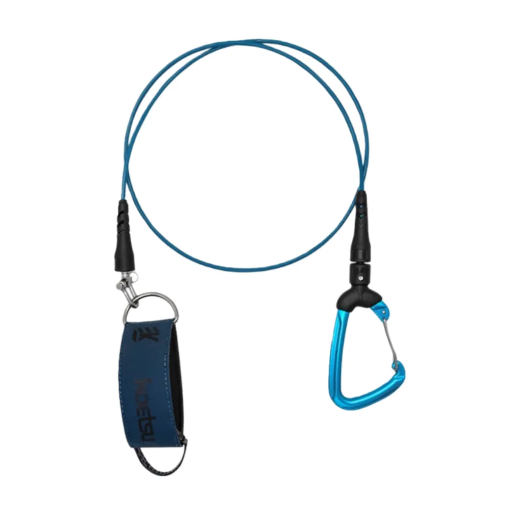 Scuba Diving Lanyard - Anti-Lost Coiled Leash with Stainless Steel Wire