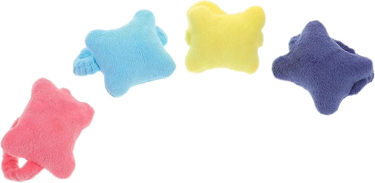 4pcs Mouse Wrist Rest and Keyboard Wrist Support Pads Small Soft Cushions