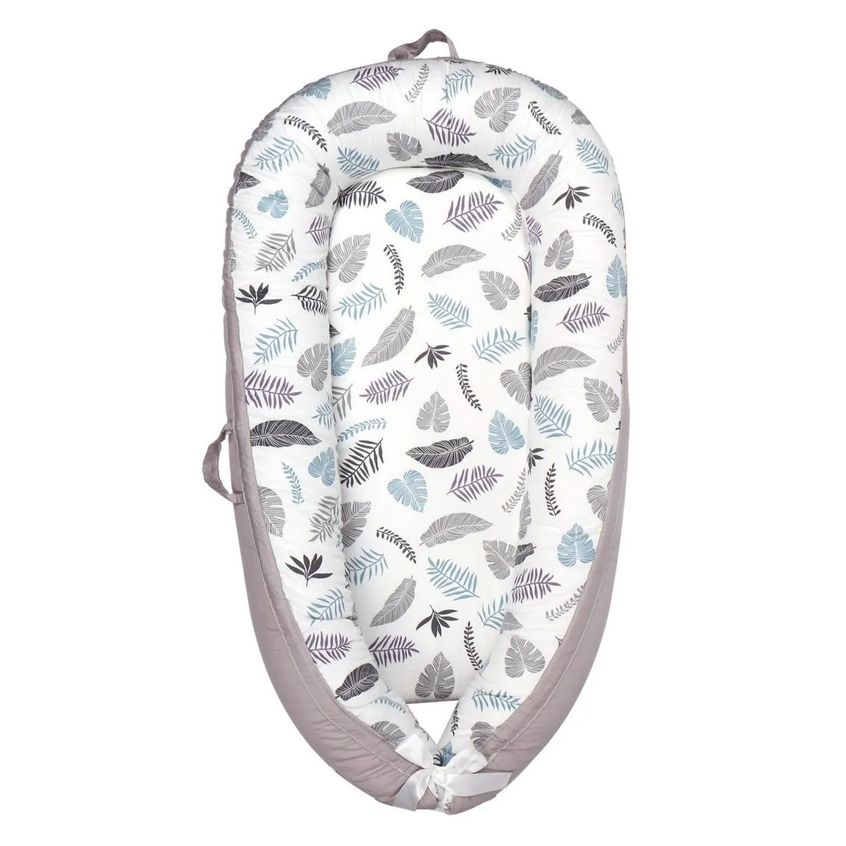 Baby Lounger Baby Nest, Co-Sleeping Baby Bassinet Ultra Soft & Breathable - White