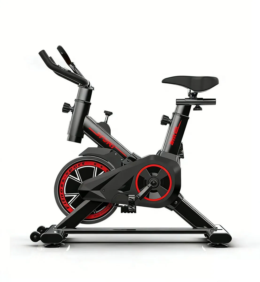 Cycling Bike with Silent Belt Drive for Home Indoor Cardio