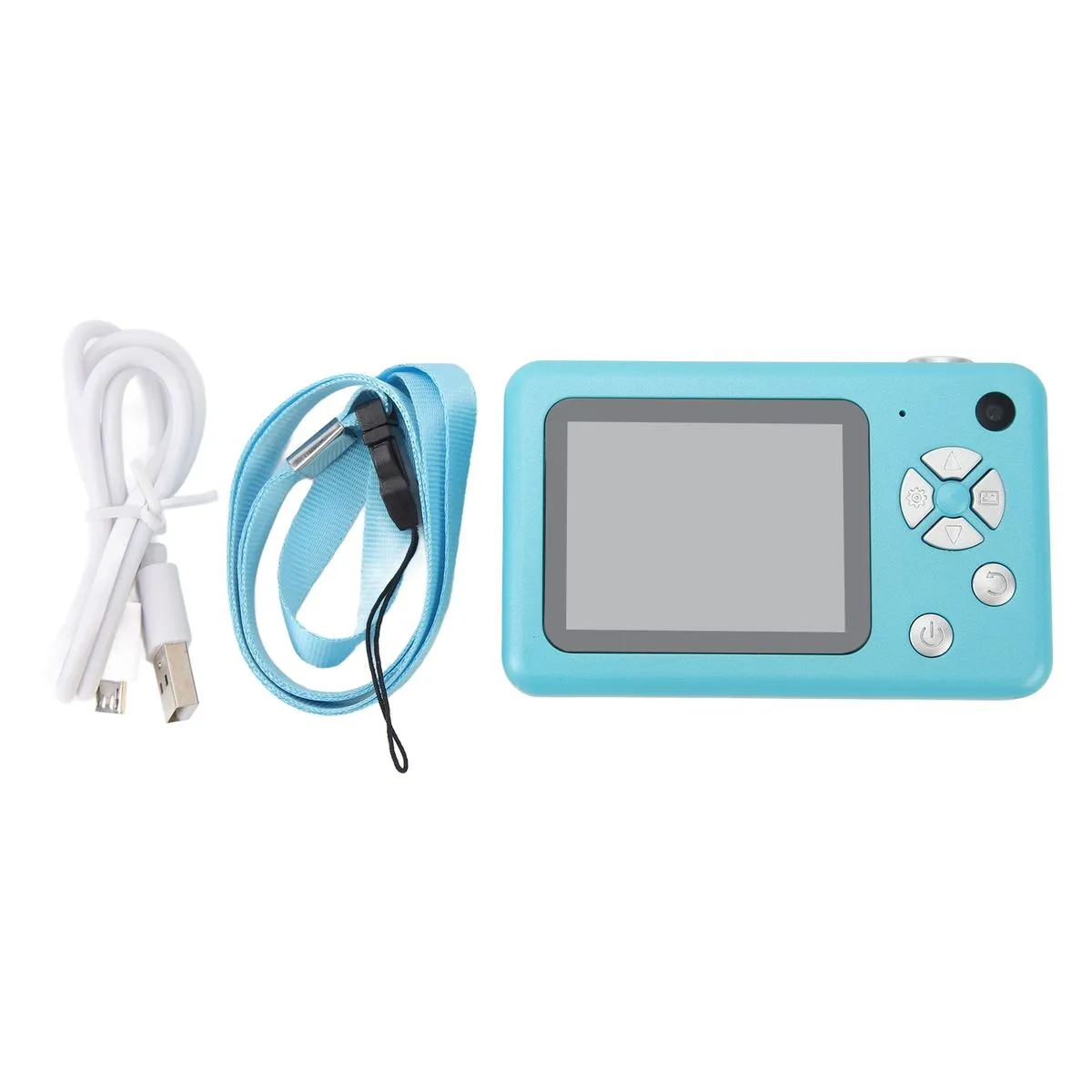 48MP 2.5K Camera - 2.4" IPS, 8X Zoom Sky Blue Daily Use