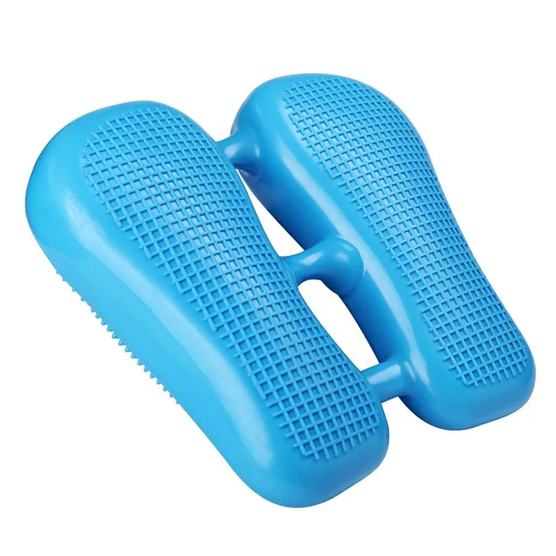 Inflatable Foot Body Gym Fitness Yoga Wobble Stability Balance Cushion - Blue