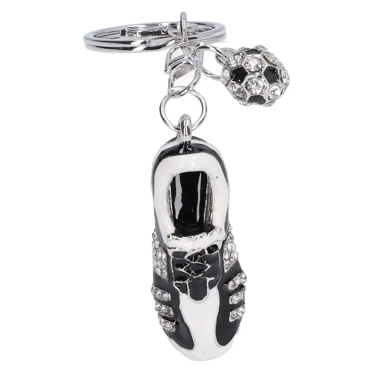 Rhinestone Sneaker Keychain Bag Purse Decorative Pendant