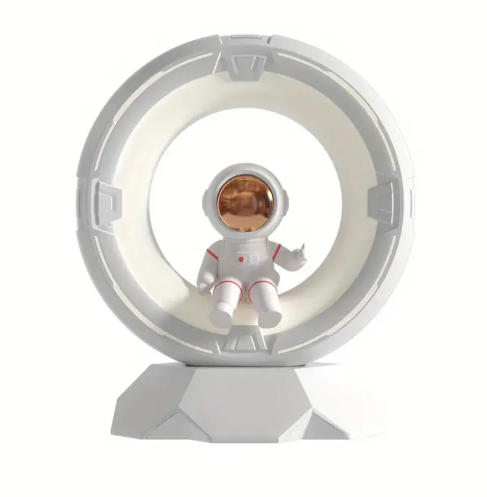 Astronaut Night Light - Soothing LED Lamp for Babies and Toddlers - White