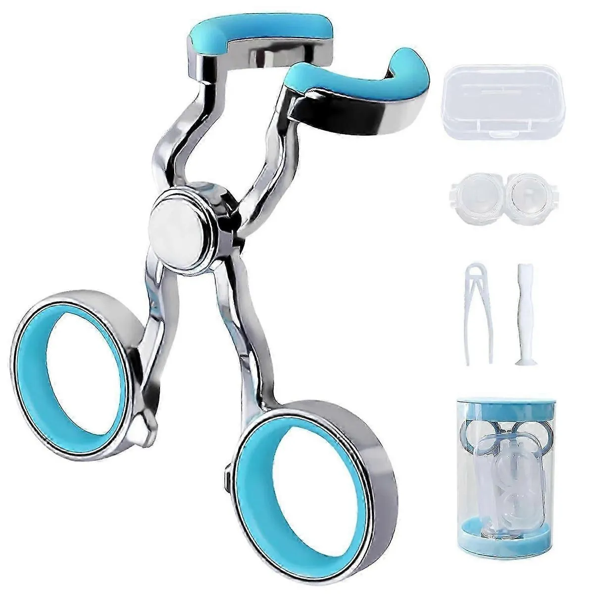 Invisible eye suction shell tweezers tool