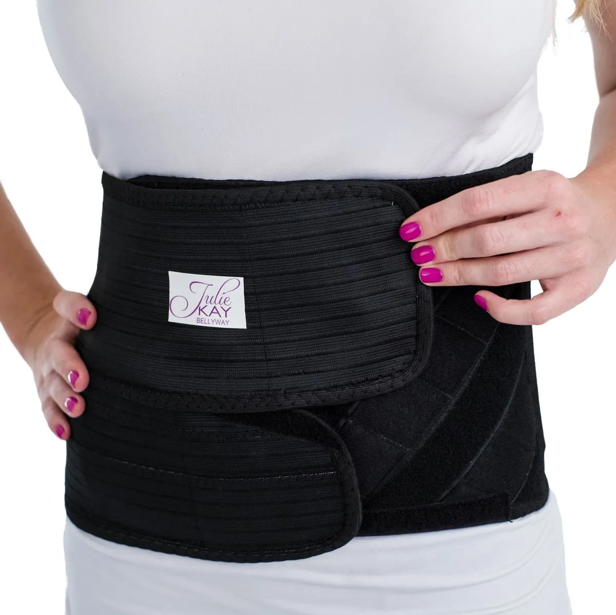 Julie Kay BellyBye Post Birth Binder - Black