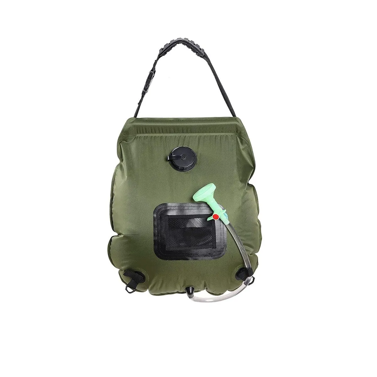 Portable Shower Bag 5 Gal/20L Solar Heating Camping Shower Bag For Hiking