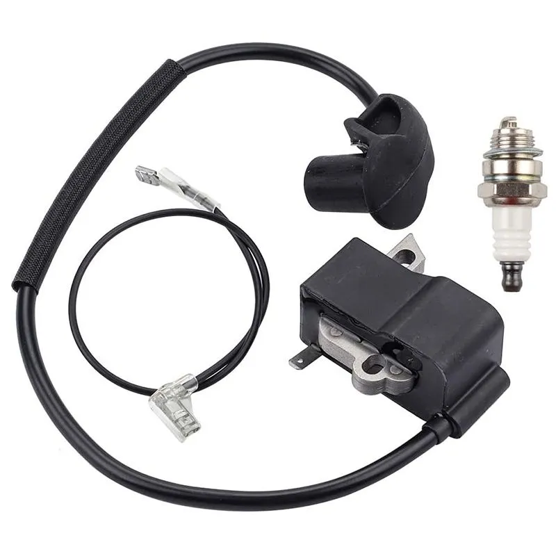 Ignition Coil For Stihl Fs250 Fs120 String Trimmer With Spark Plug