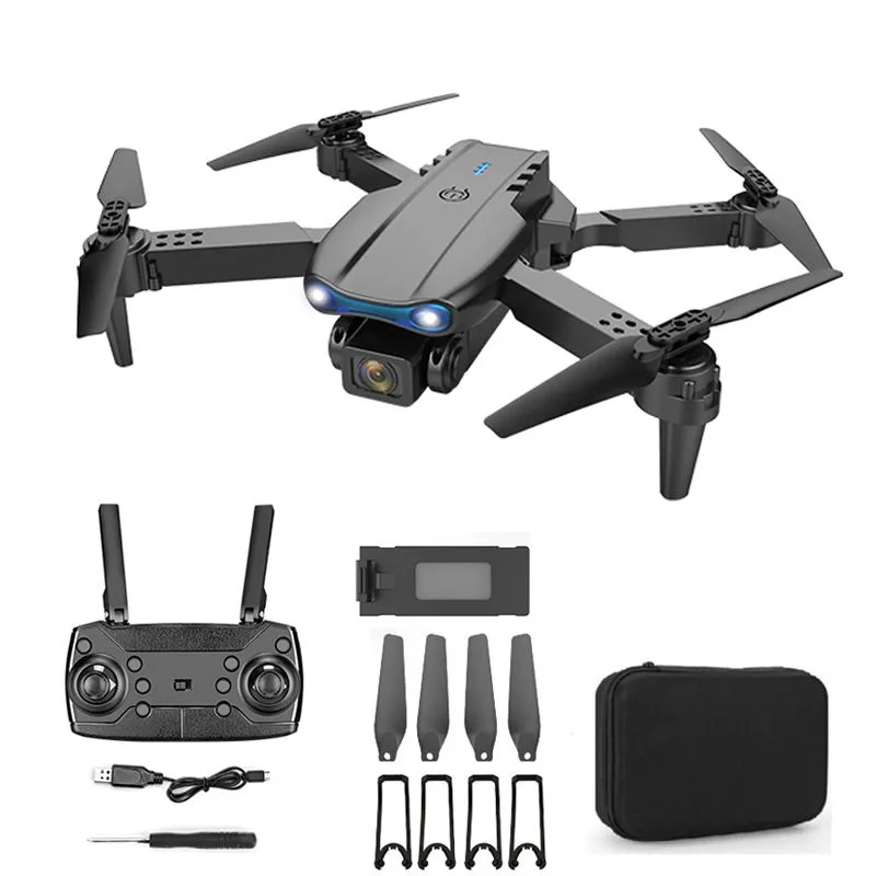 Flying toy E99 remote control mini drone 4K 1080P dual cameras - E99hui