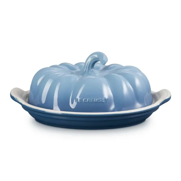 Le Creuset Pumpkin Butter Dish - Chambray