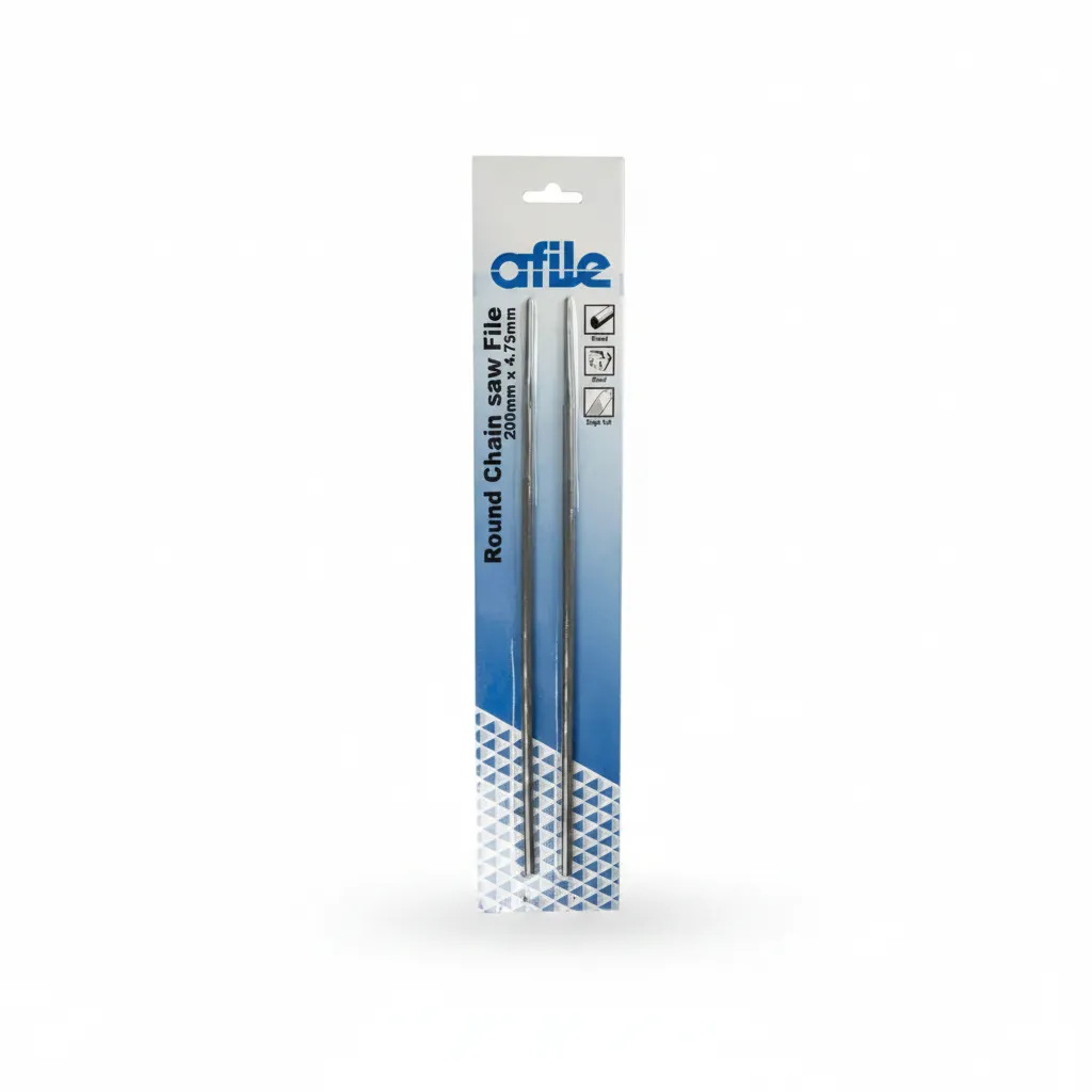 Afile Chainsaw File 200X4.75 2 Per Pk Packed