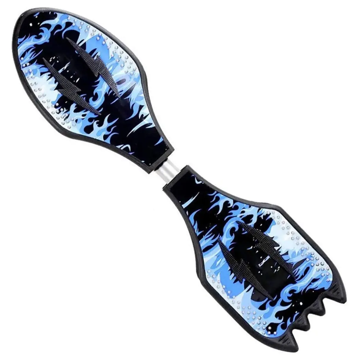 Wave Board, 2 Wheel Skateboard With 360 Degree Casters - Blue